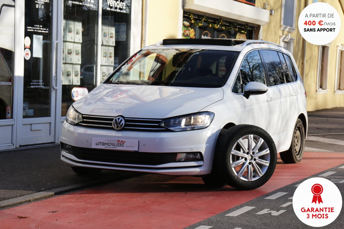 Volkswagen Touran III 2.0 TDI BlueMotion 150 Carat DSG6 (1ère main, Kit distri à jour, Origine France...) — 1