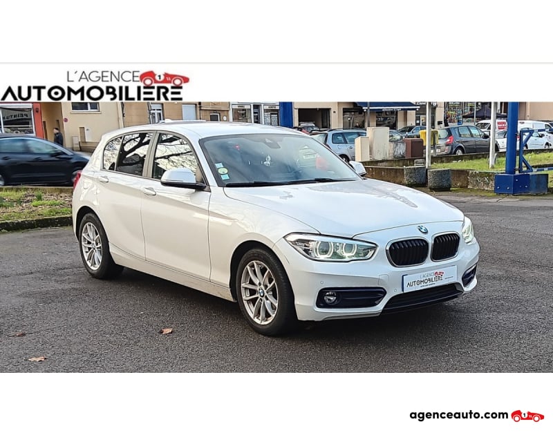 BMW Série 1 116D Business Blanc Nacré — 1
