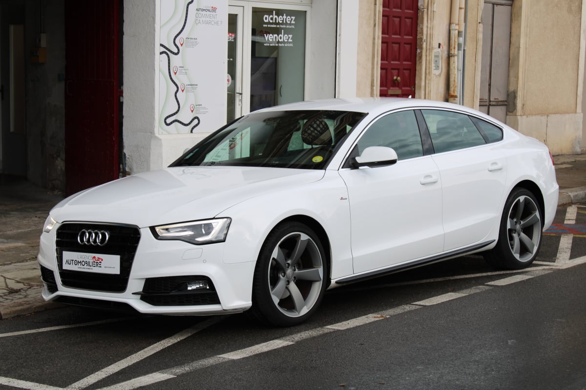 Audi A5 SPORTBACK 2.0 TDI 150 S-LINE ( Distribution changée, Radar Av / Arr, GPS ... ) — 1
