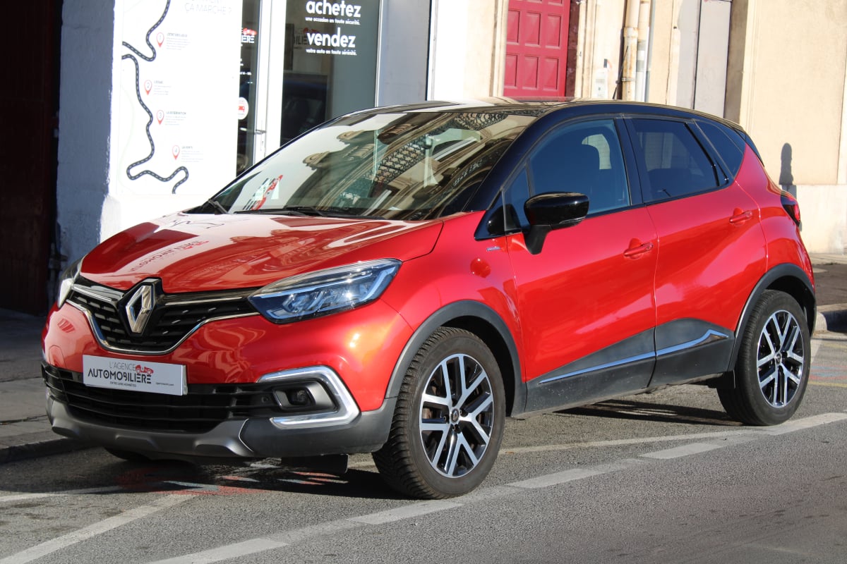 Renault Captur 1.3 TCE 150 RED EDITION EDC BVA (Attelage, CarPlay, Caméra de recul, Entretien Renault,..) — 1