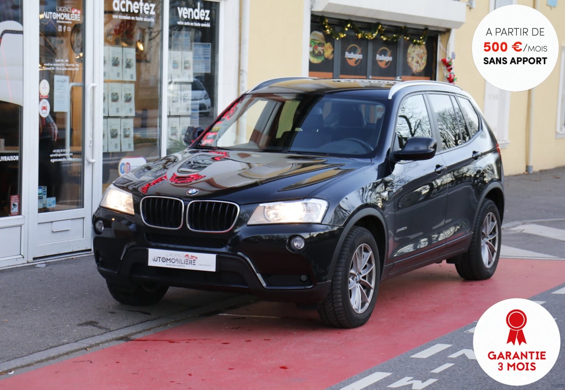 BMW X3 20d 2.0d 184 Business xDrive BVA8 (Origine FR, Aff. Tête Haute,...) — 1