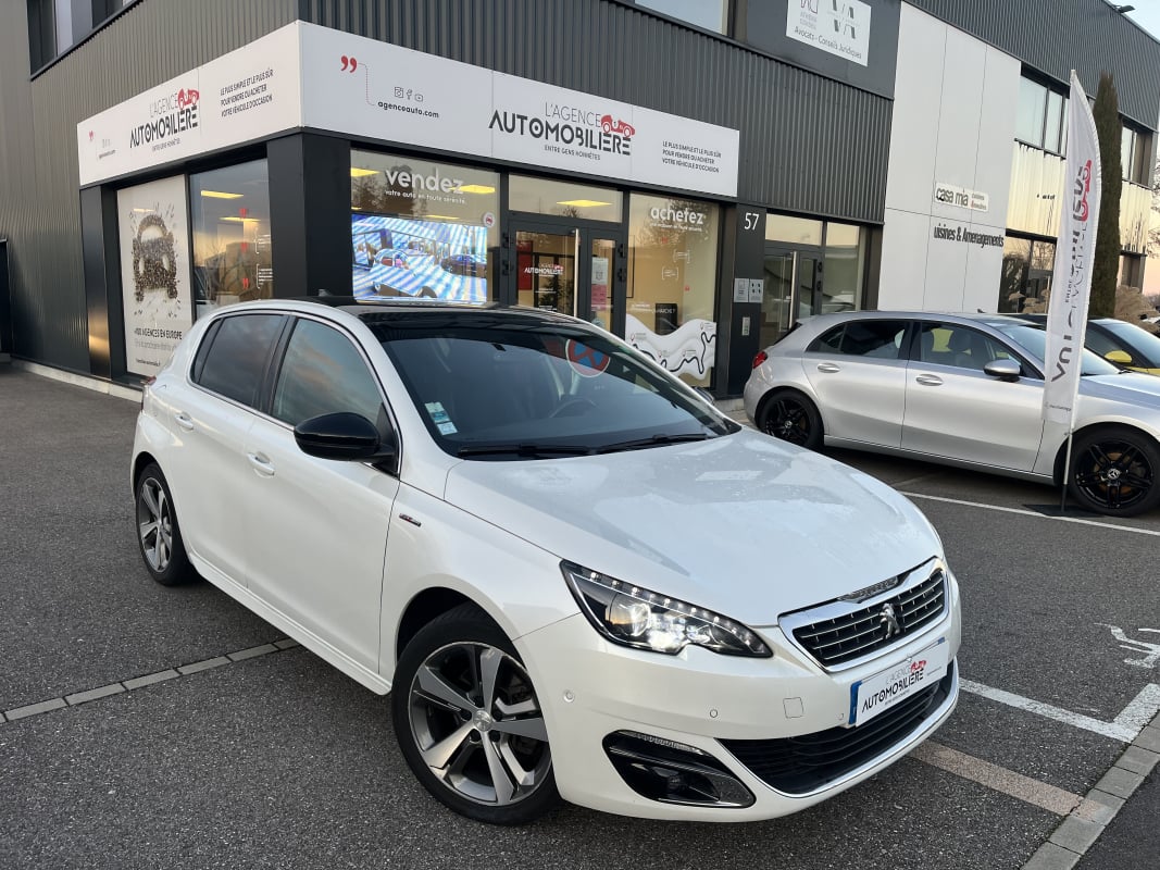 Peugeot 308 II 1.2 E-THP 130CV GT-LINE TOIT PANORAMIQUE BVA - GARANTIE 12 MOIS