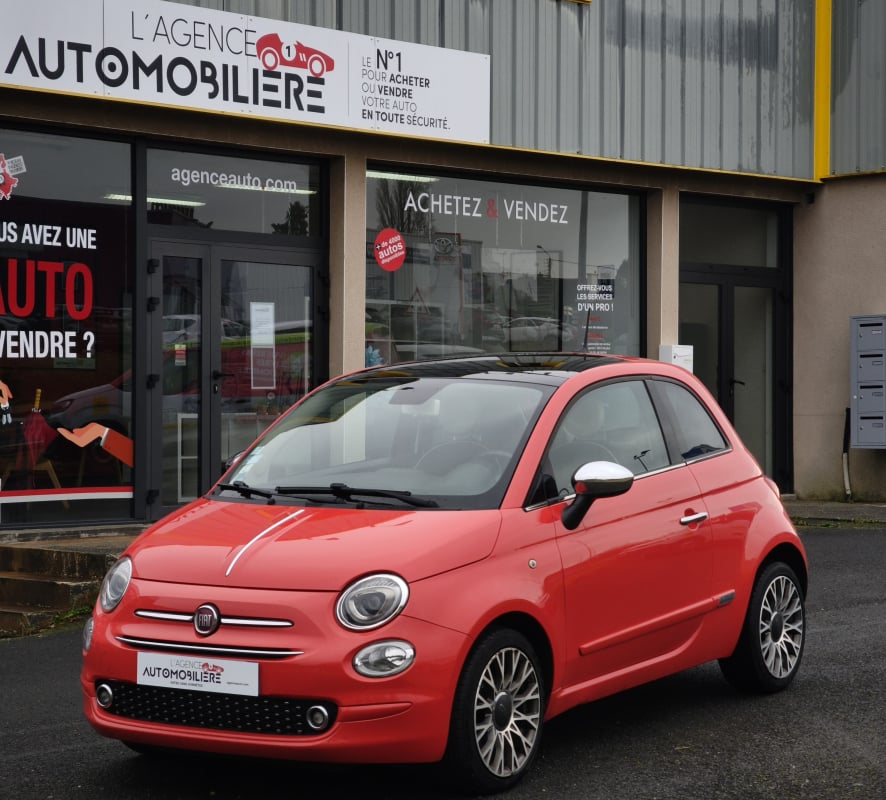 Fiat 500 1.2 MPI 69 CH LOUNGE — 1