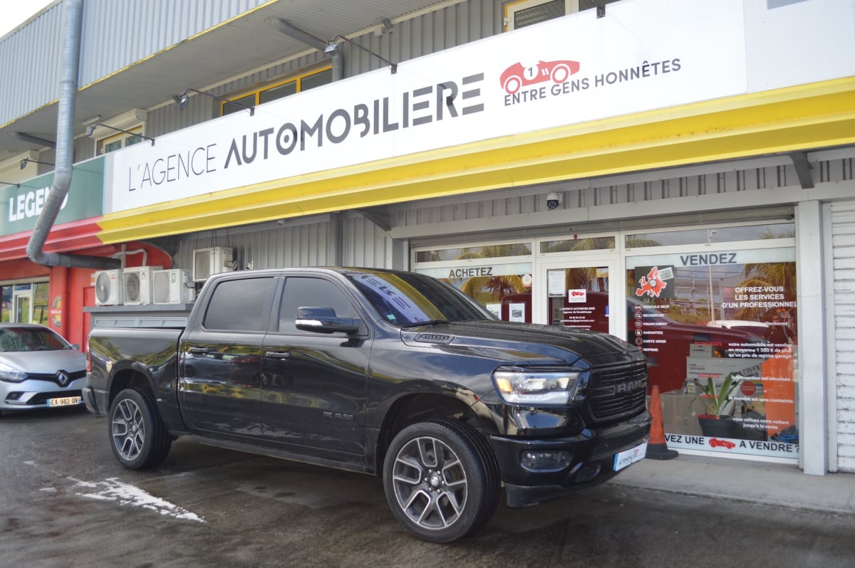 Dodge Ram 5.7 V8 395 HEMI CREW CAB SPORT LARAMIE BLACK — 1