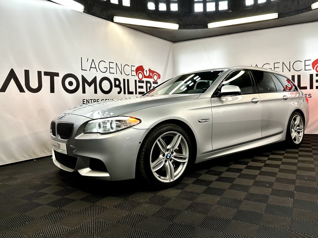 BMW Série 5 (F11) TOURING 535DA XDRIVE 313 M SPORT (ENTRETIEN BMW, FRANCAISE, TOIT OUVRANT, ATTELAGE) — 1
