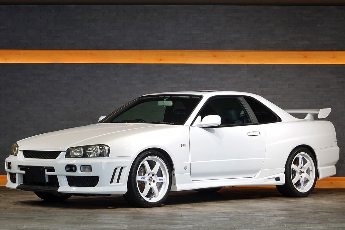 Nissan Skyline R34 GTT Altia TE37 — 1