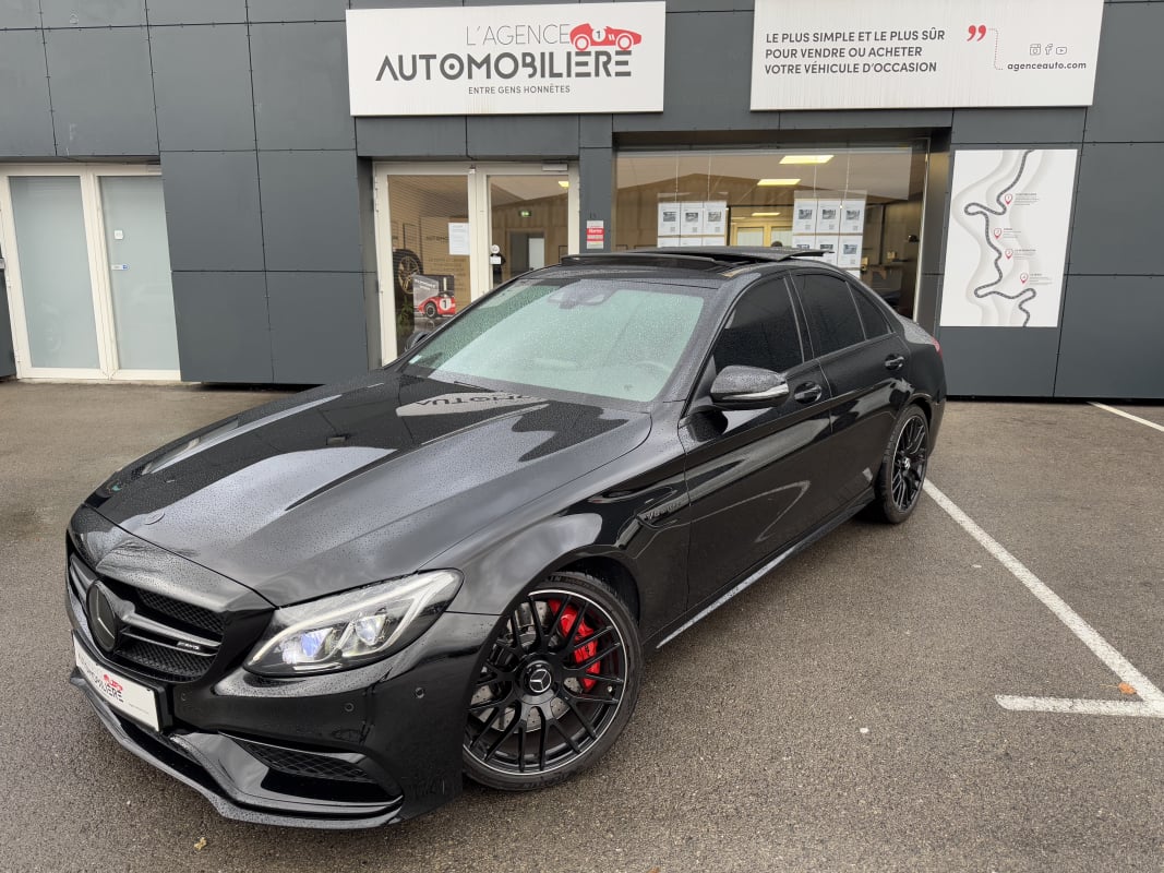 Mercedes-Benz Classe C C63 S AMG 510cv Speedshift Toit ouvrant — 1