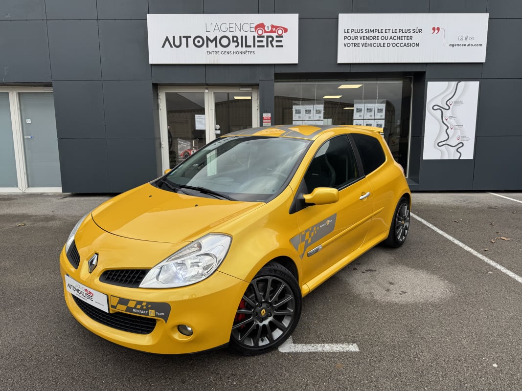 Renault Clio RS F1 Team Jaune Sirius N°1453 Recaro francaise — 1