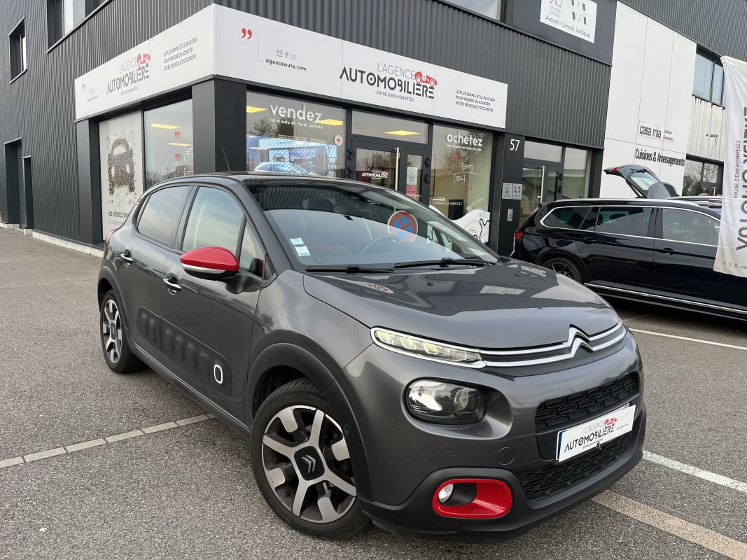 Citroen C3 III 1.2 THP PURETECH EAT6 110CV / CAMÉRA DE RECUL - GARANTIE 12 MOIS — 1