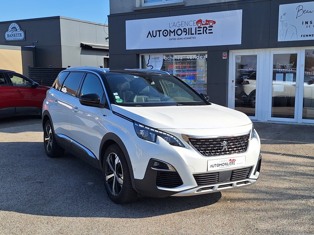 Peugeot 5008 2.0 BlueHDi 180 GT EAT8 Boîte auto Attelage — 1
