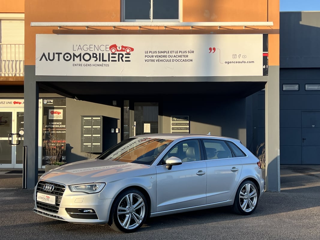 Audi A3 2.0 TDi 150 CV S Line Courroie changée CT Vierge — 1