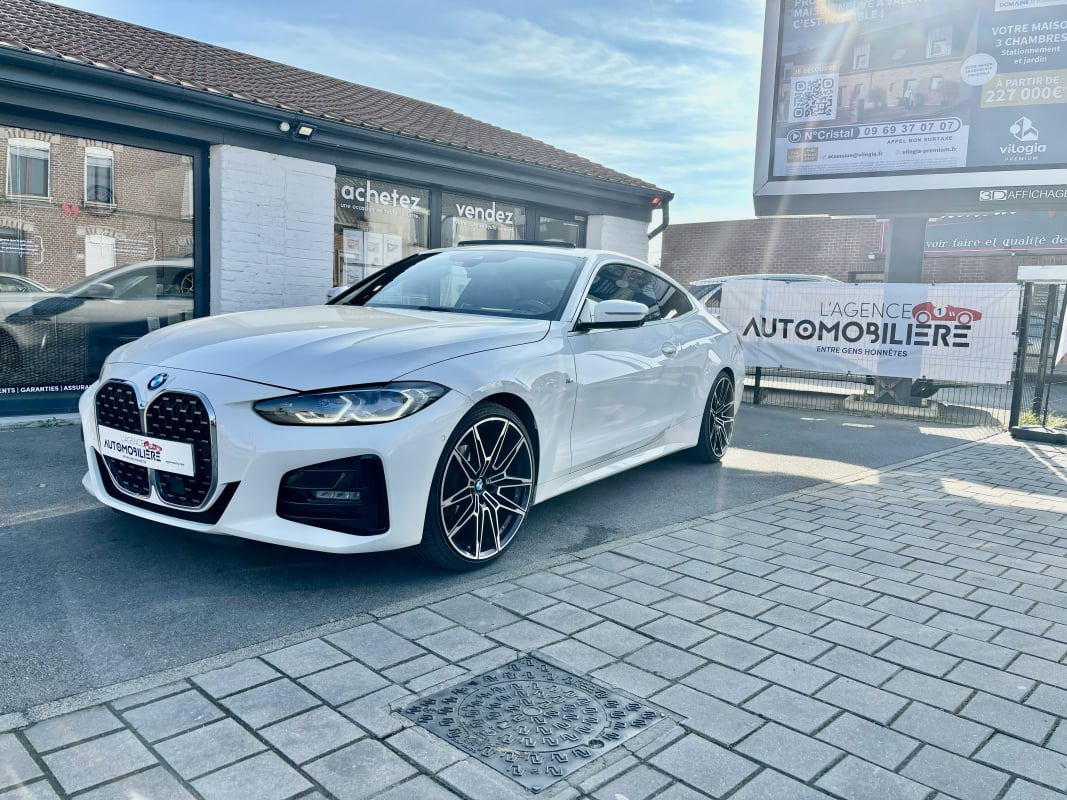 BMW Série 4 Coupé 420i 184CV PACK M BOITE AUTOMATIQUE TOIT OUVRANT — 1
