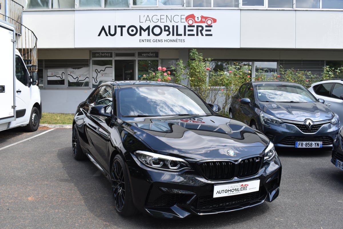 BMW M2 (F87) LCI Competition 3.0 i DKG 411 cv Boîte auto PAS DE MALUS TOIT OUVRANT — 1