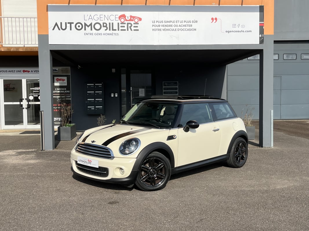 Mini Cooper 1.6 VTi 122cv Pack Chili - Toit ouvrant/Sièges chauffants/Radar AR/Régulateur/Bluetooth — 1