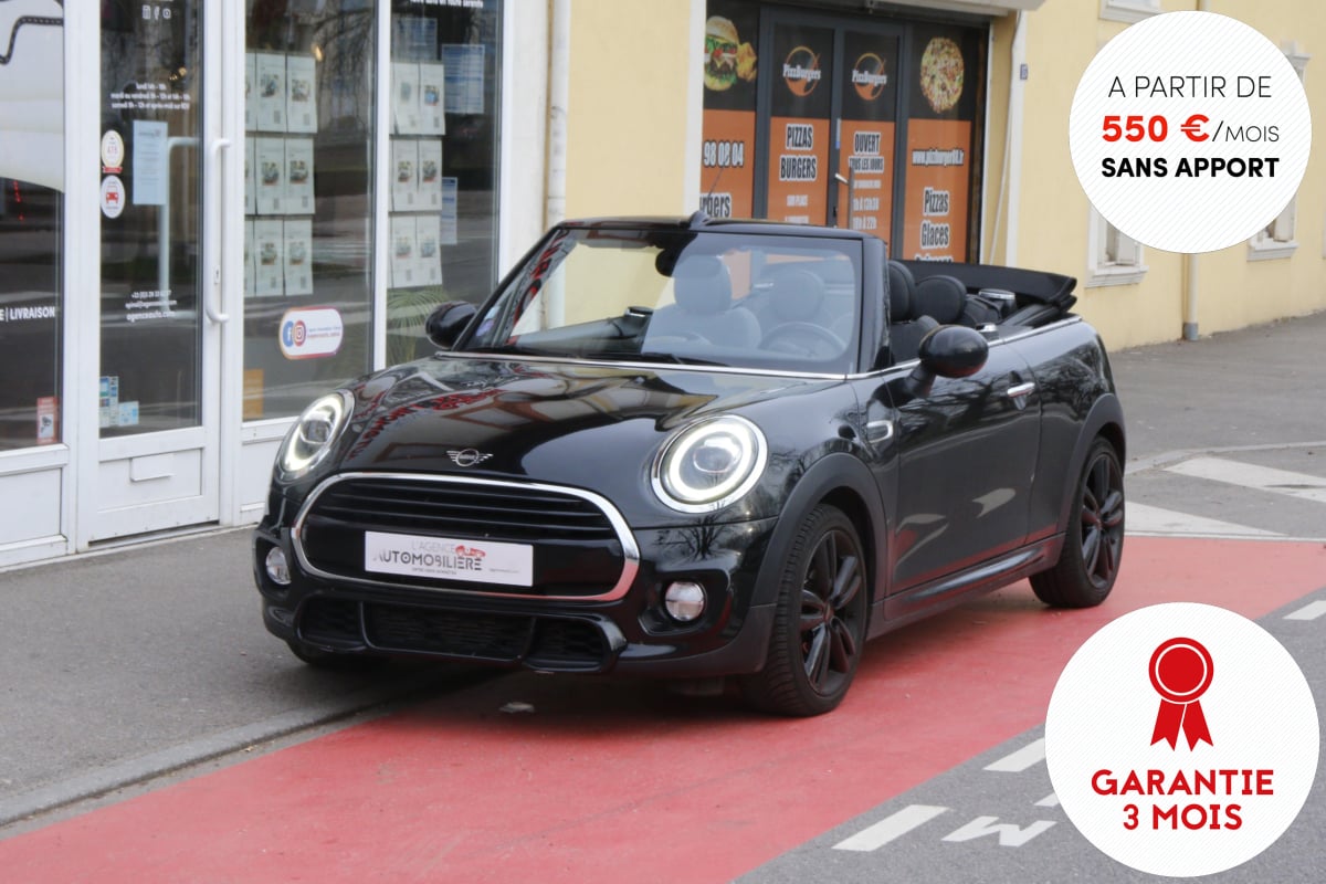 Mini Mini Cooper Cabriolet 1.5 i 136 JCW BVA7 (Contrat d'entretiens, Carplay, Caméra...) — 1
