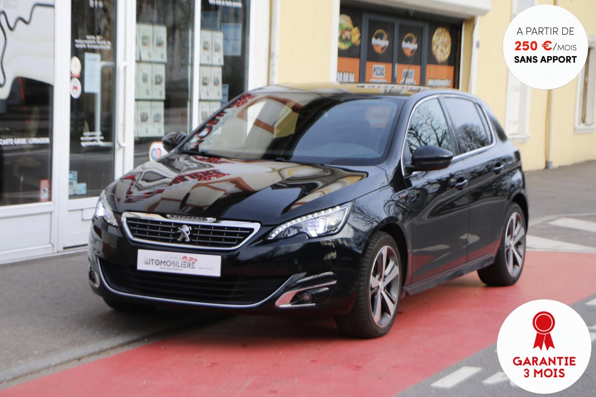 Peugeot 308 1.6 BlueHDi 120 GT-Line BVM6 (Caméra, Origine FR, Suivi complet...) — 1