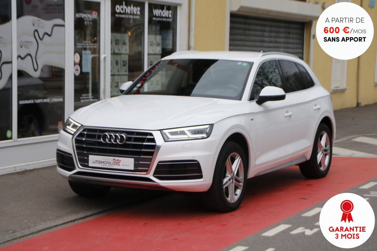 Audi Q5 2.0 TDI 190 Quattro S Line S-Tronic7 (CarPlay, Méplat, Virtual Cockpit,...) — 1