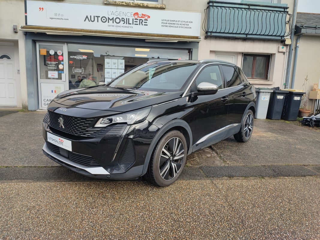 Peugeot 3008 II Phase 2 2.0 BlueHDi EAT8 177 cv Boîte auto GT - Suivi PEUGEOT 1ère main Distribution à jour — 1
