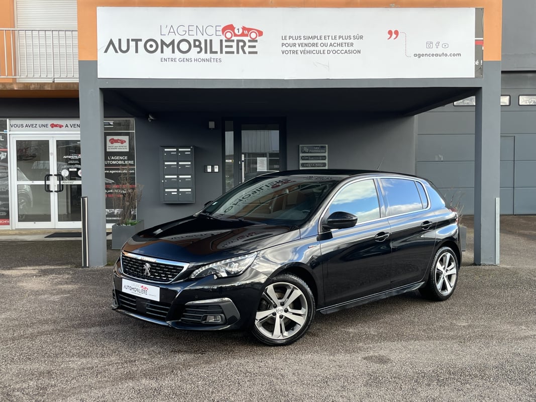 Peugeot 308 1.5 Blue HDi 130cv GT Line - Apple CarPlay/Toit panoramique/Caméra 360°/Radar AV-AR — 1