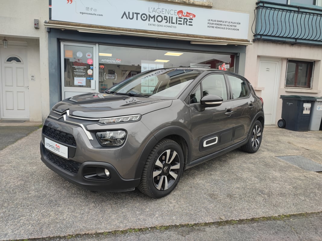 Citroen C3 Phase 2 1.2 EAT6 S&S SHINE BUSINESS 110 cv Boîte auto - Seconde main - Distribution à jour — 1