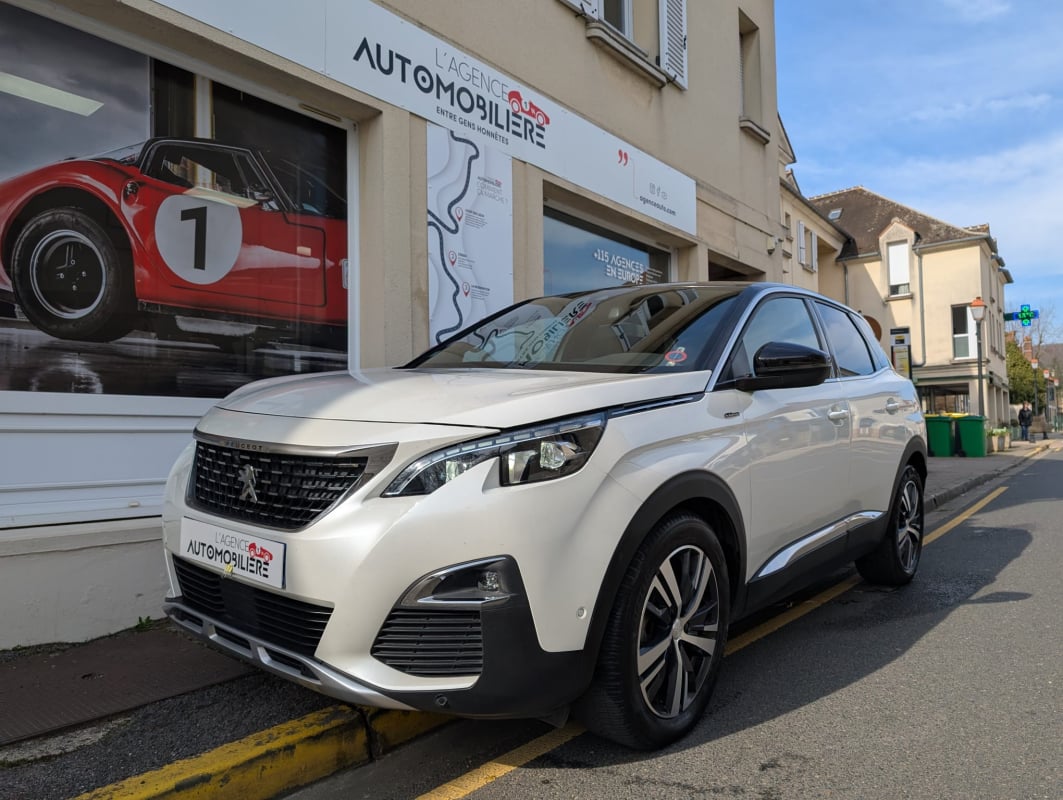Peugeot 3008 1.6 PURETECH 180cv EAT8 GT + ATTELAGE / CAMERA 360 / REGULATEUR ADAPTATIF — 1
