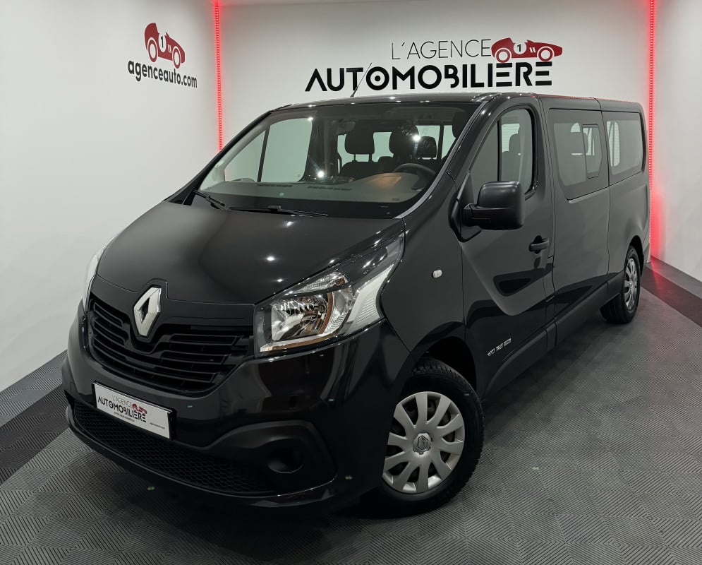 Renault Trafic TRAFIC III MINIBUS 9 PLACES L2 ZEN 1.6 DCI 125CV BVM6 CLIM/REGUL/BLUETOOTH/TVA RECUP/1ere MAIN — 1