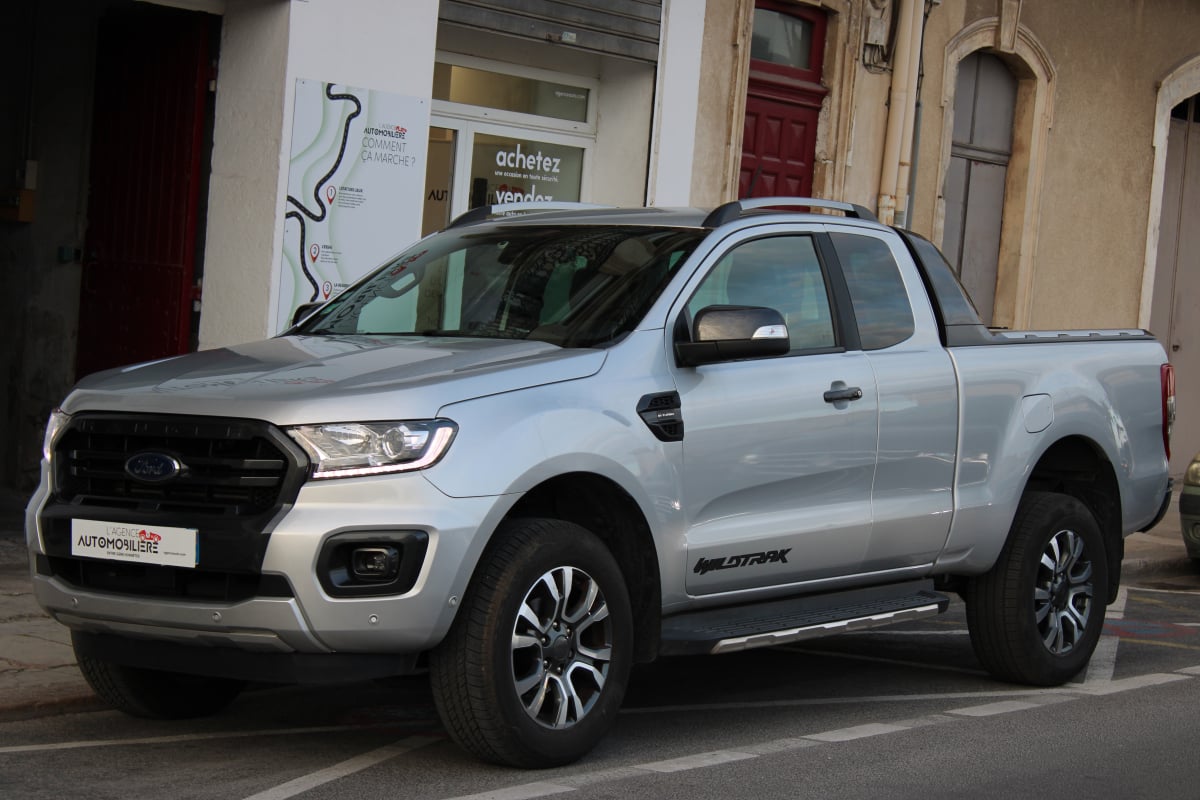 Ford Ranger SUPER CABINE 2.0 TDCI 215 WILDTRAK 4X4 BVA (TVA RECUPERABLE) — 1