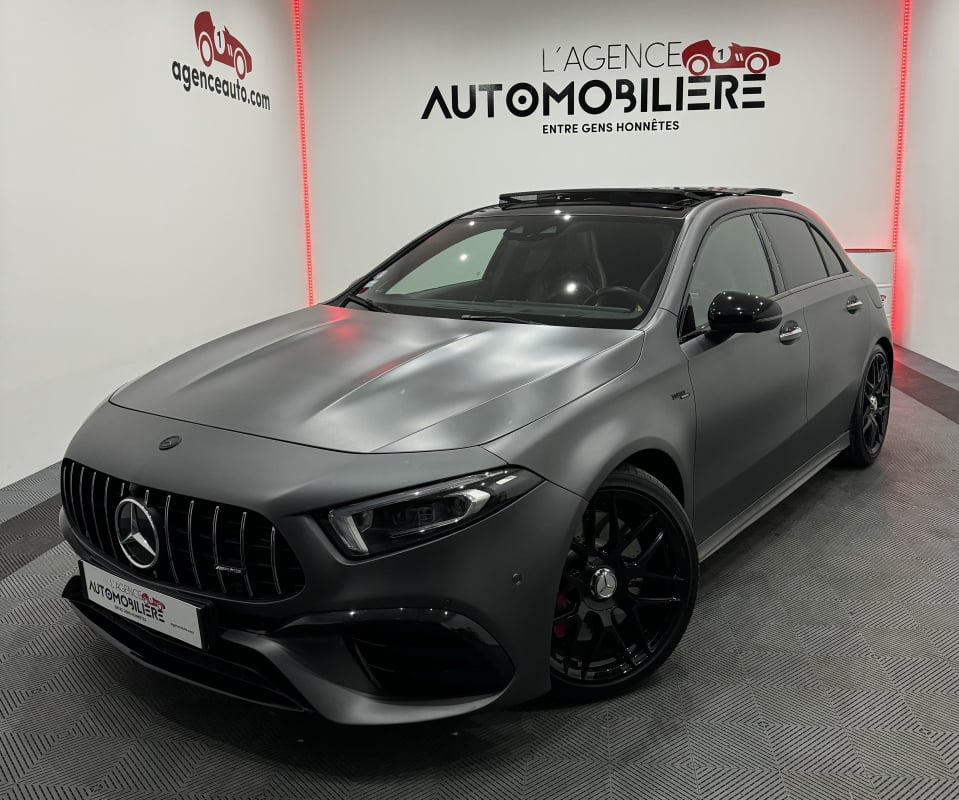 Mercedes-Benz Classe A CLASSE A45S AMG 2.0 TI 421CV 8G-DCT 4MATIC+ SIEGES F1 CHAUF/TOIT PANO OUVRANT/BURMESTER/CAMERA 360° — 1