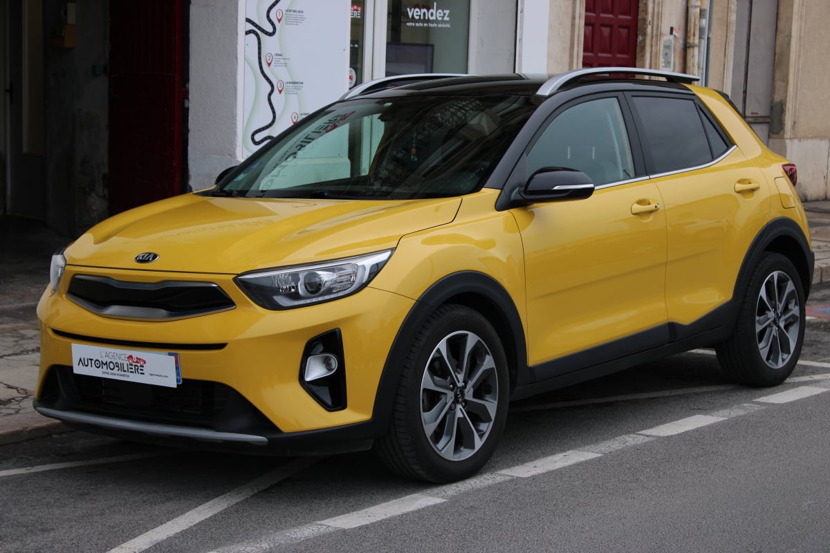 Kia Stonic 1.0 T-GDI 120 PREMIUM DCT BVA ISG ( 1ère main, Caméra de recul, Sièges chauffants ... ) — 1