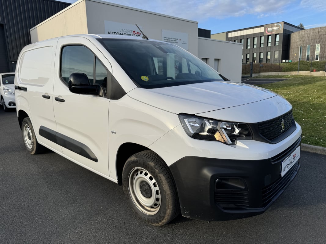 Peugeot Partner L1 1.5 BlueHDi BVM6 100 650kg / 3 PLACES | GARANTIE 01/2026 — 1