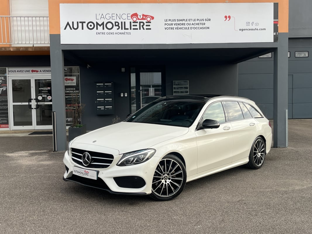 Mercedes-Benz Classe C 220 2.1 CDi 170cv SportLine - Toit ouvrant/Sièges électriques-chauffants-mémoire/Caméra 360° — 1