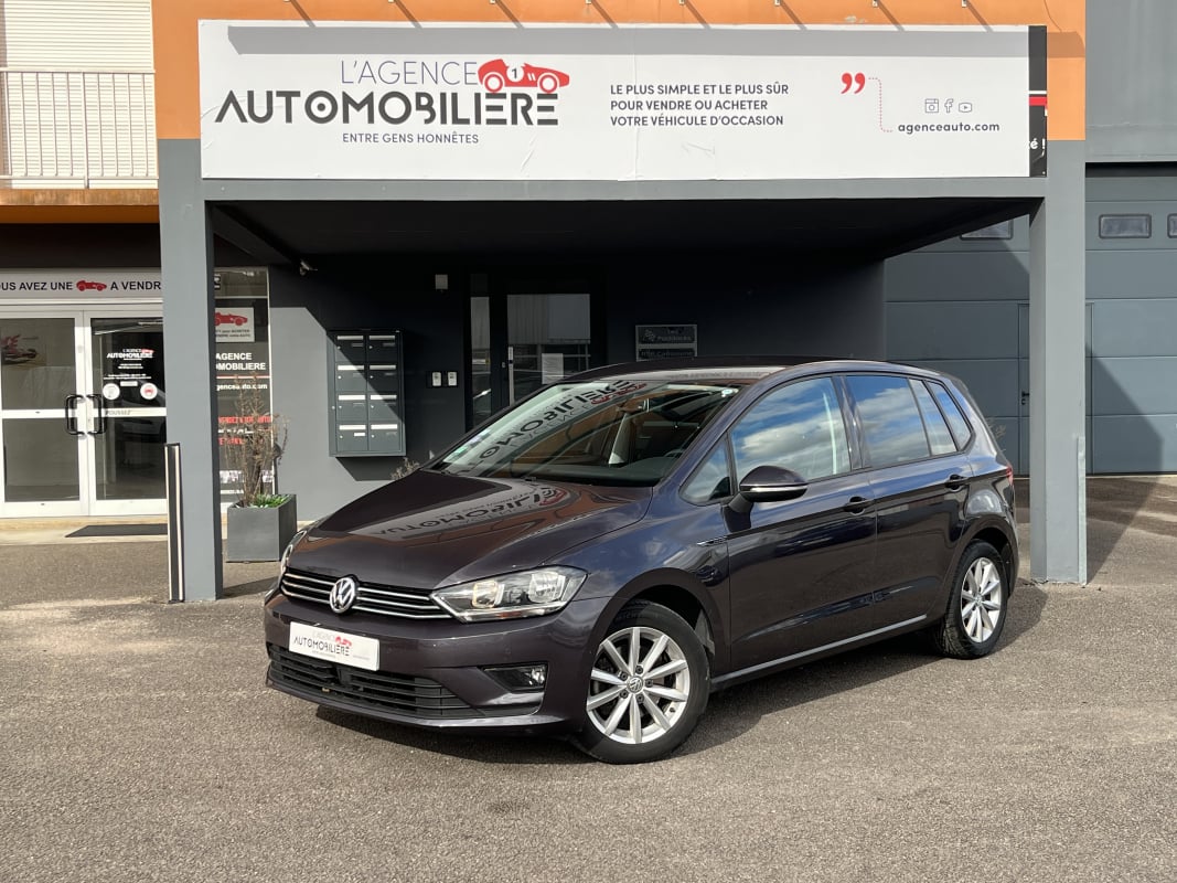 Volkswagen Golf Sportsvan 1.4 TSi 125cv Lounge - 1ère main/Caméra/Radar AV-AR/Régulateur/Climatisation — 1