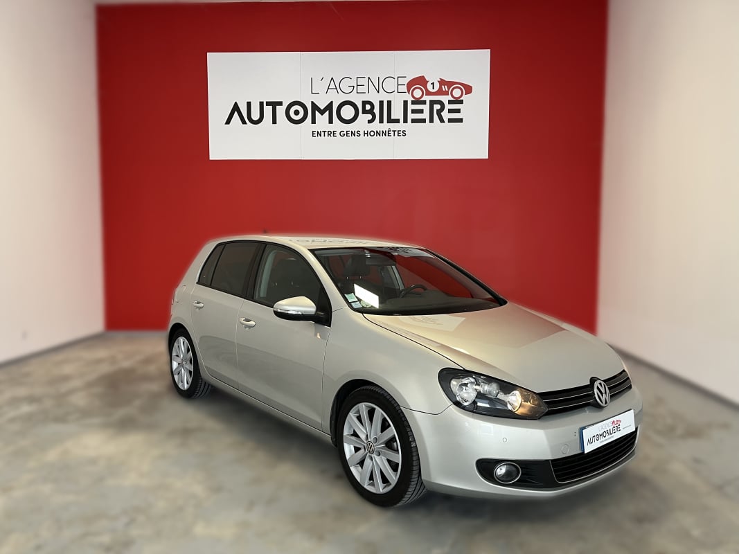 Volkswagen Golf GOLF VI 2.0 TDI 140 CARAT DSG6 + SIEGES CHAUFFANTS + CUIR — 1