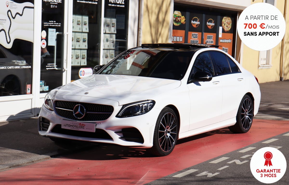Mercedes-Benz Classe C Berline 200d 160 AMG-LINE 9G-TRONIC (TO, Burmester, Sièges chauffants, Caméra 360°...) — 1