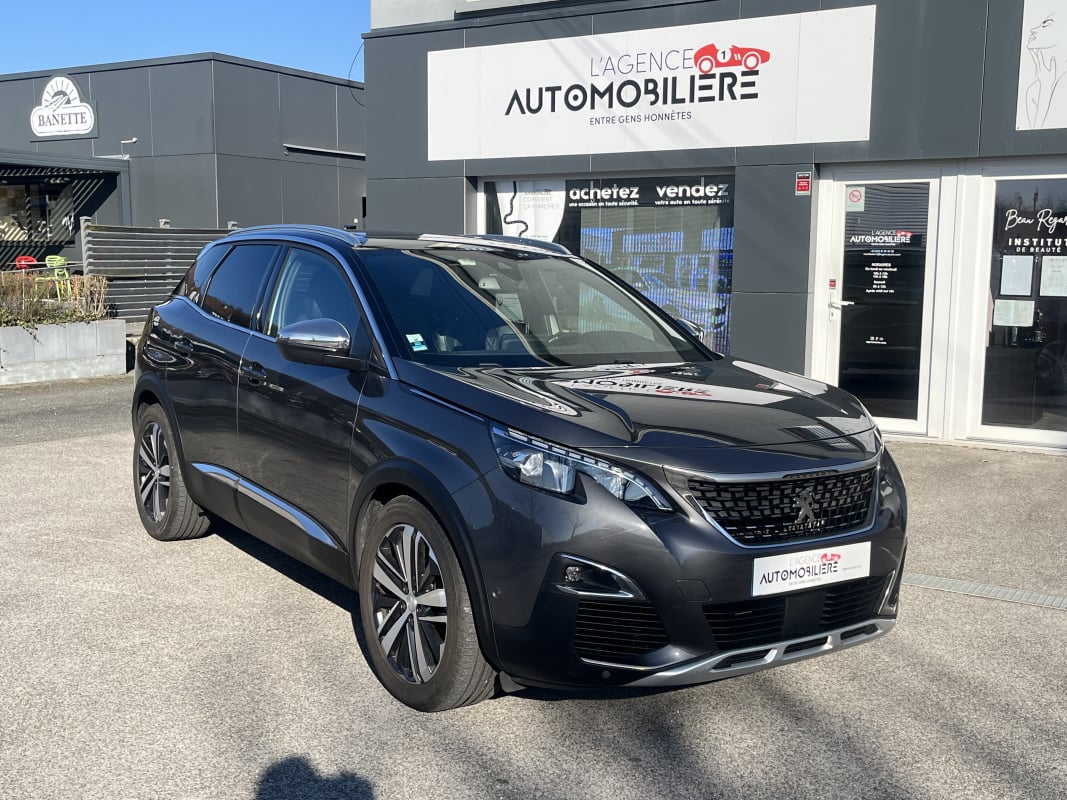 Peugeot 3008 2.0 Blue Hdi 180 ch GT EAT6 - PACK CUIR NAPPA - TOIT OUVRANT — 1