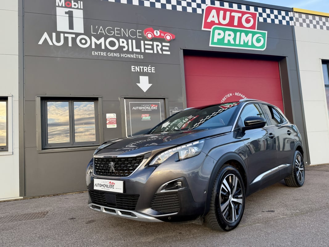 Peugeot 3008 1.5 HDI 130CV EAT8 GT LINE (Distri faite, Toit Ouvrant, Cuir, Attelage) — 1