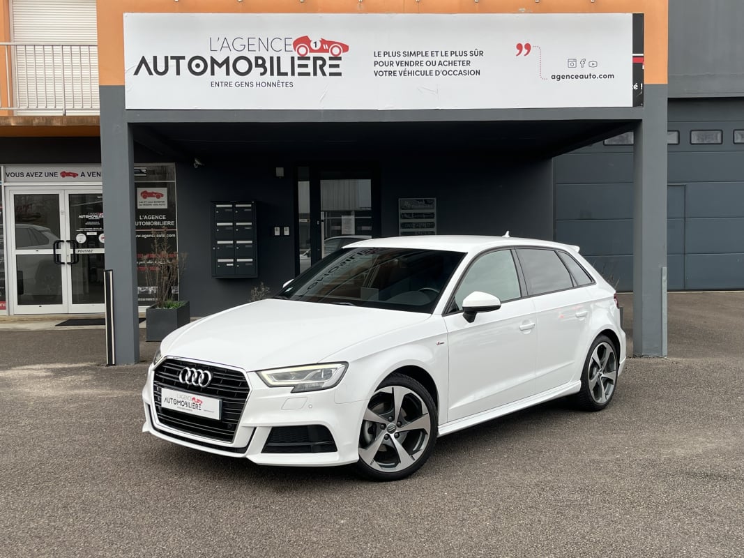 Audi A3 1.5 TFSi CoD 150cv Ext S-Line - 1ère main/Apple CarPlay/Radar AV-AR/Régulateur — 1