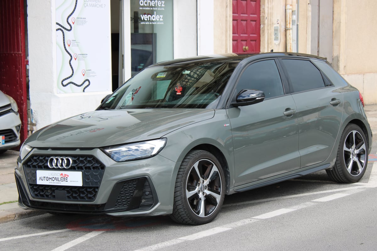 Audi A1 SPORTBACK 1.0 30 TFSI 115 S-LINE S-TRONIC BVA (Caméra de recul, CarPlay..) — 1