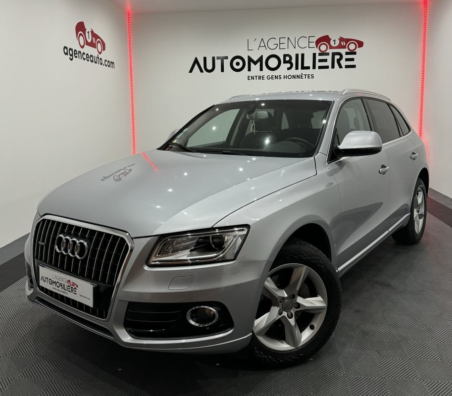 Audi Q5 Q5 2.0 TDI 190CV S-TRONIC 7 QUATTRO AMBITION SIEGES SPORT CUIR-ALCANTARA/GPS/BLUETOOTH/REGULATEUR — 1