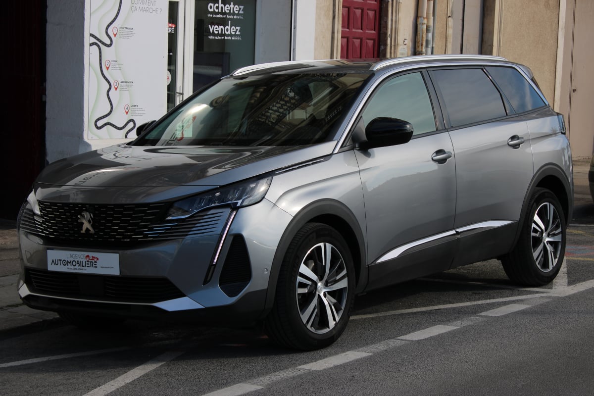 Peugeot 5008 GENERATION-II 1.5 BLUEHDI 130 ALLURE PACK EAT BVA START-STOP (Entretien Peugeot, Caméra de recul..) — 1