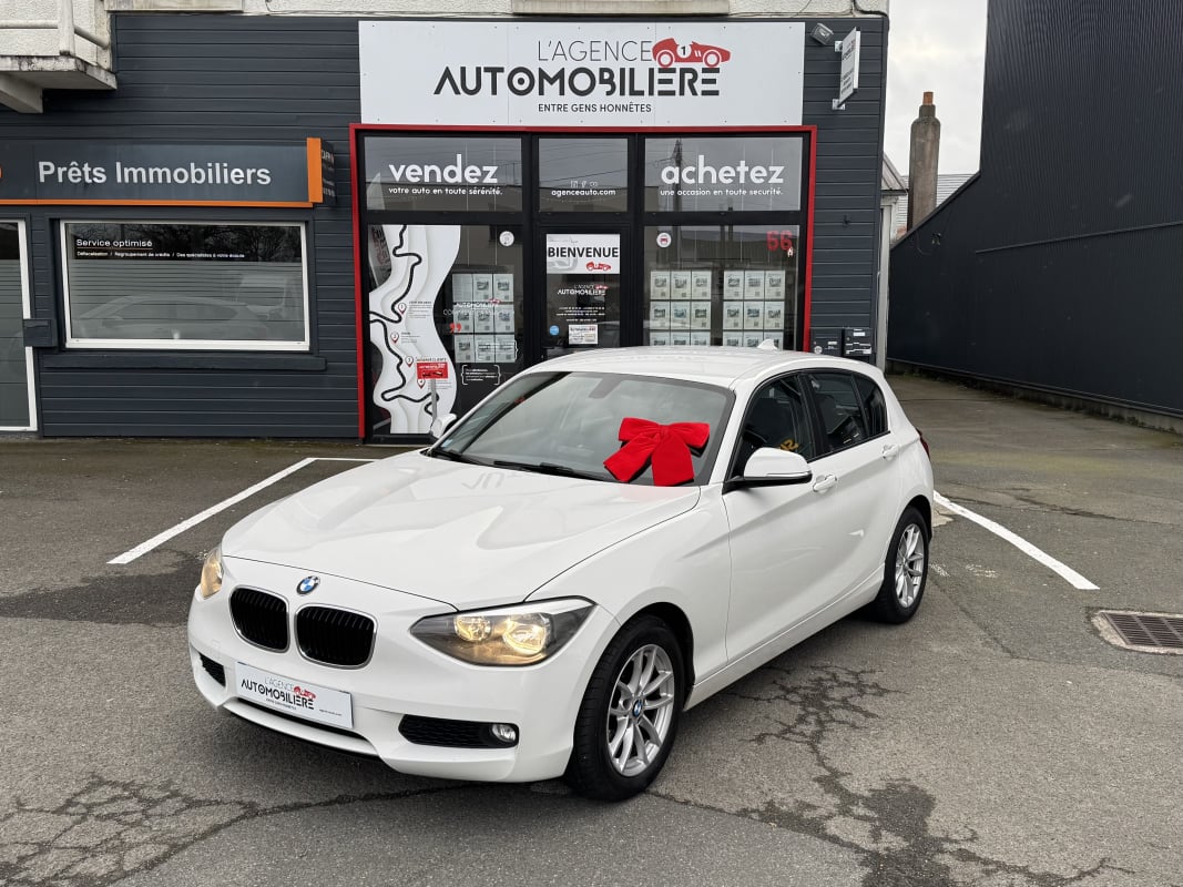 BMW Série 1 114D 1.6D 95Ch BVM6 Lounge F20 (1ère Main) — 1