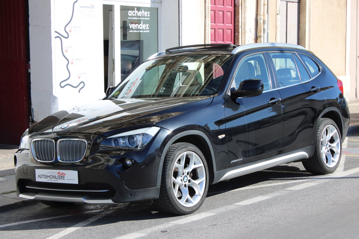 BMW X1 2.3 D 205 LUXE XDRIVE BVA (Entretien BMW à jour, Toit ouvrant, Radar de stationnement Av-Arr..) — 1