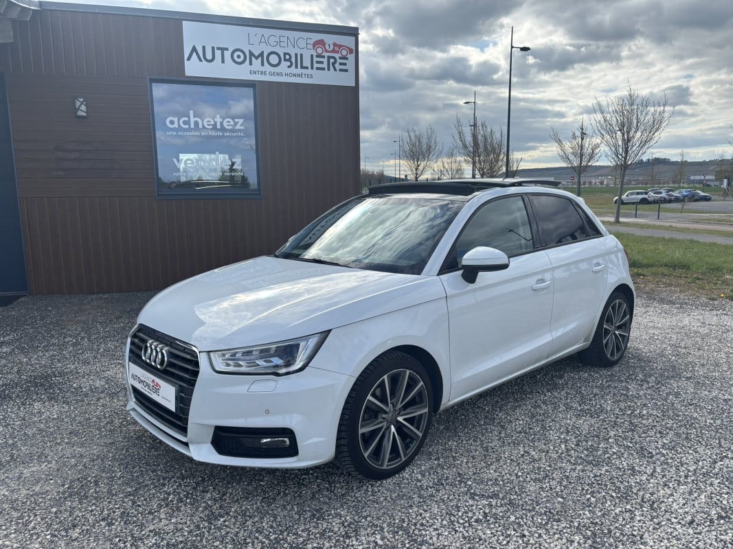 Audi A1 I Phase 2 Sportback 1.6 TDI Ambition Luxe S-Tronic (7 rapports) 116 cv Boîte auto — 1