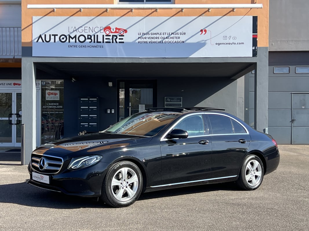 Mercedes-Benz Classe E 220D 2.0 9G-TRONIC 194 CV Executive Caméra 360- CarPlay-Attelage-Sièges chauffants — 1