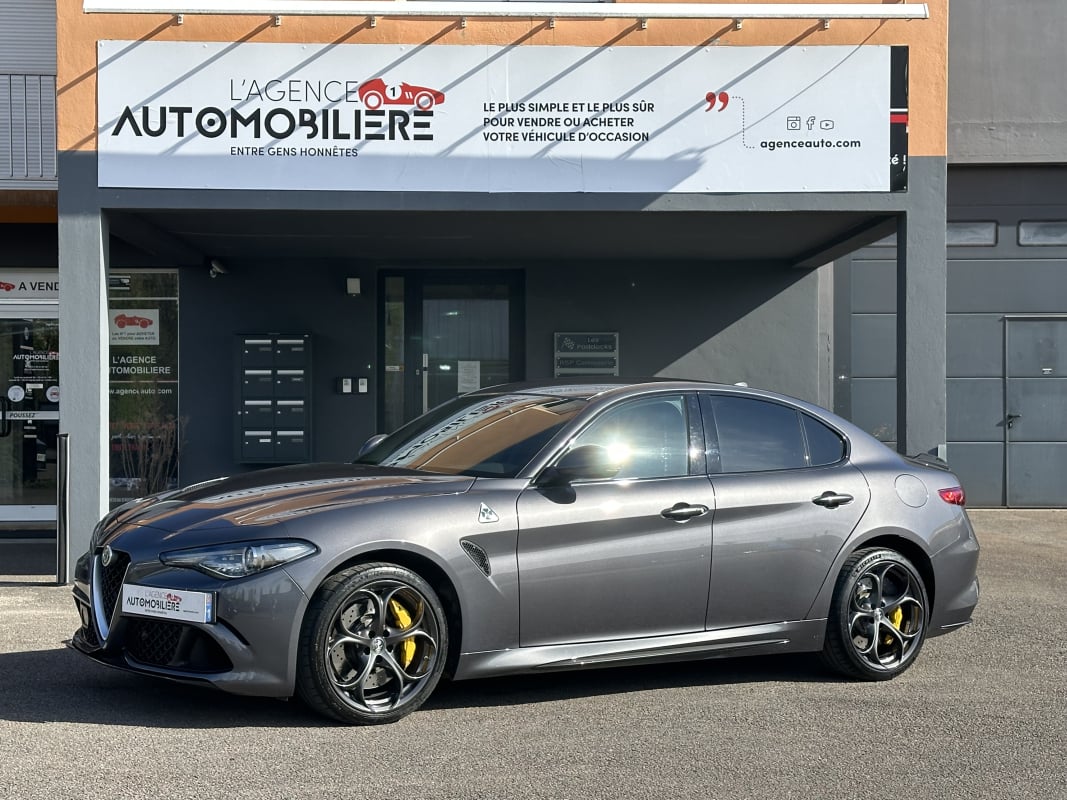 Alfa Romeo Giulia QV Quadrifoglio 2.9 AT8 510 CV 2ème main Origine France — 1