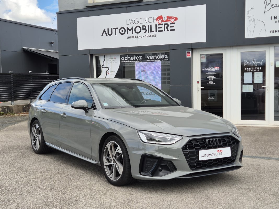 Audi A4 Avant 40 TDI 204 ch S line S tronic 7 - AUTO - — 1