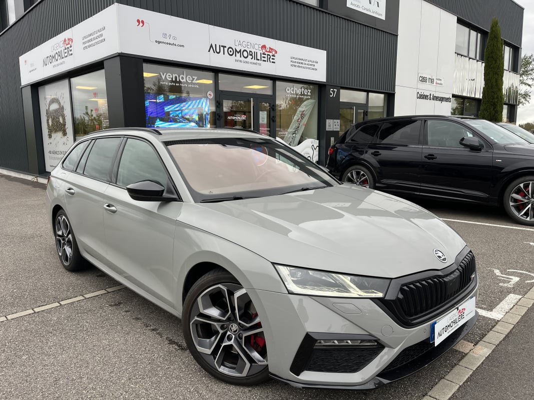 Skoda Octavia Combi Combi RS 2.0 TSi DSG7 245 CV - 20.825€HT - Garantie 12 Mois — 1