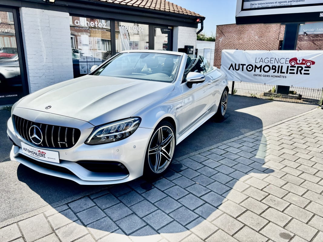 Mercedes-Benz Classe C C 63 AMG CABRIOLET W205 PHASE 2 - Véhicule Français - Entretien complet Mercedes — 1