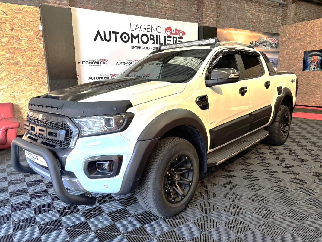 Ford Ranger 2.0 TDCI Ecoblue 16V BITURBO WILDTRACK 213ch - GARANTIE FORD ( 11/25) - Préparation style RAPTOR — 1