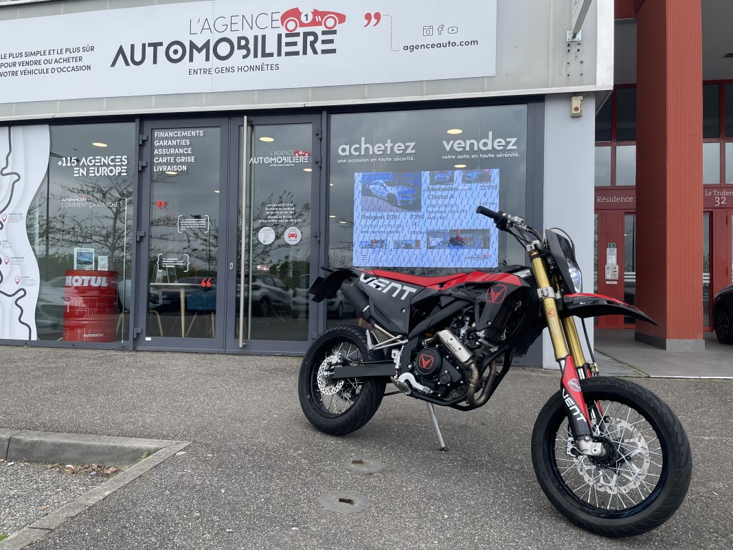 Vent Derapage Moto Supermotard Vent 125 cc DERAPAGE — 1